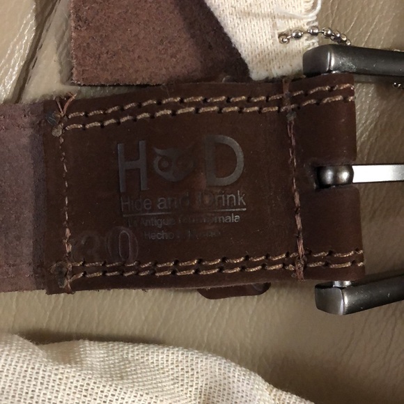 Genuine Full grain leather belt - Picture 5 of 8